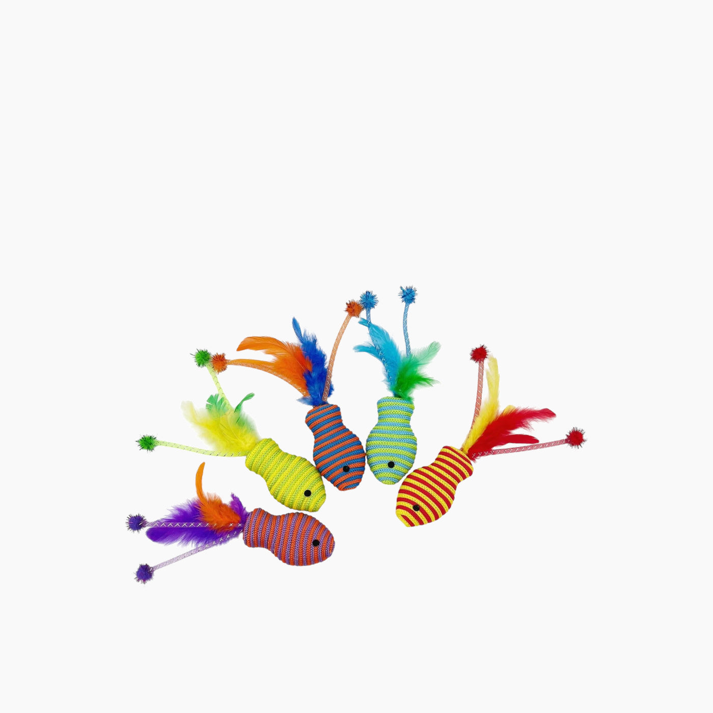 Village Care Catnip Fish Cat Toy Assorted Color Village Care Catnip Fish Cat Toy Assorted Color