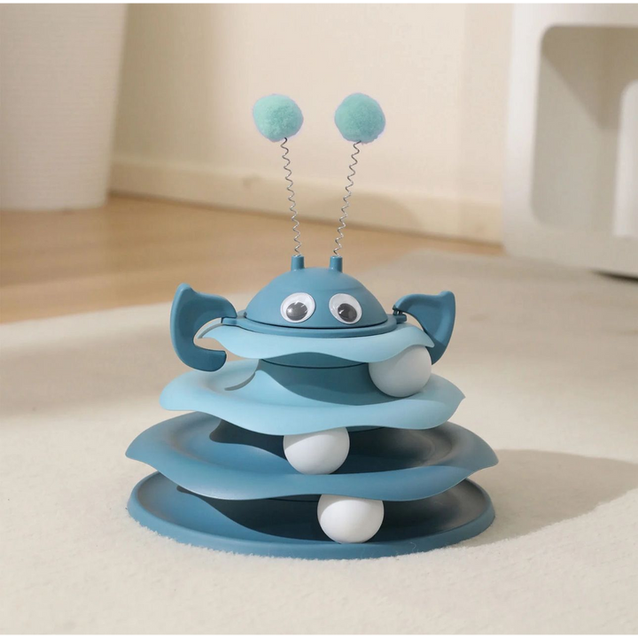 cattowertoyBig_1_framed - HUNA