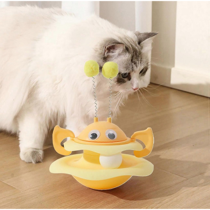 cattowertoySmall_3_framed - HUNA