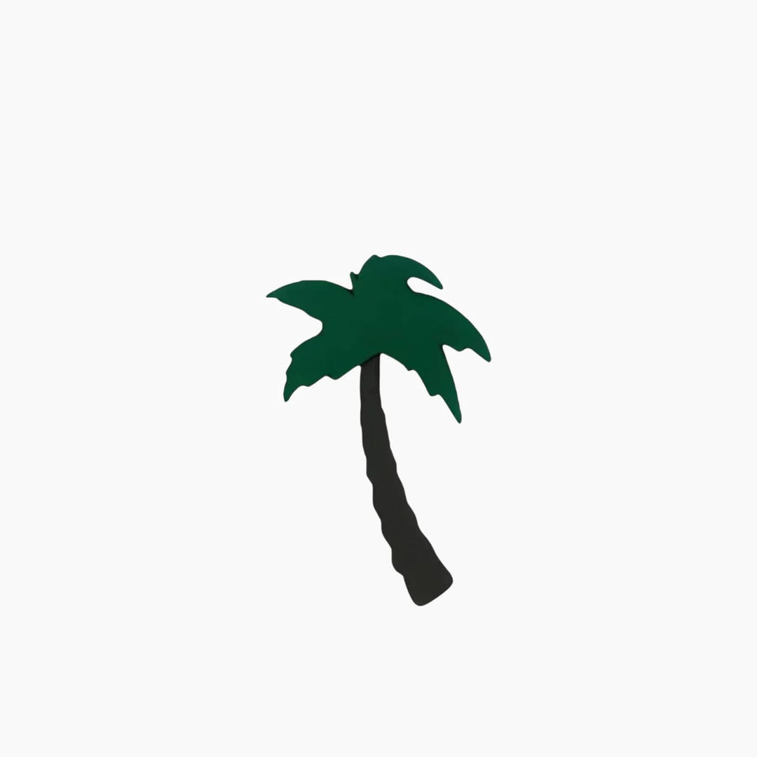 BogeBags Summer Charm Accessory with Palm Tree Silhouette design