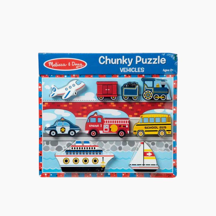 Melissa &amp; Doug Chunky Puzzle Vehicles