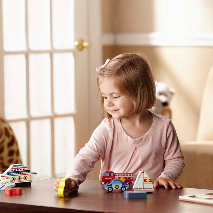 Melissa &amp; Doug Chunky Puzzle Vehicles
