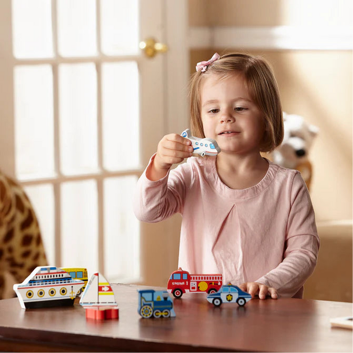 Melissa &amp; Doug Chunky Puzzle Vehicles