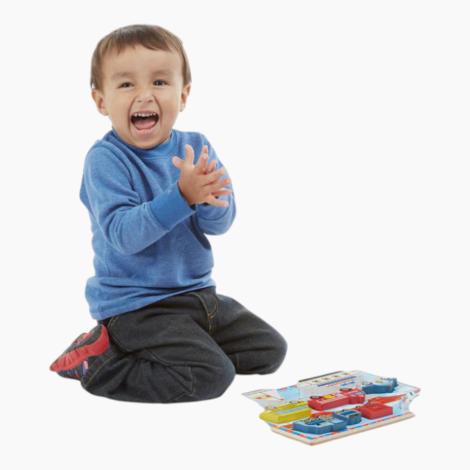 Melissa &amp; Doug Chunky Puzzle Vehicles