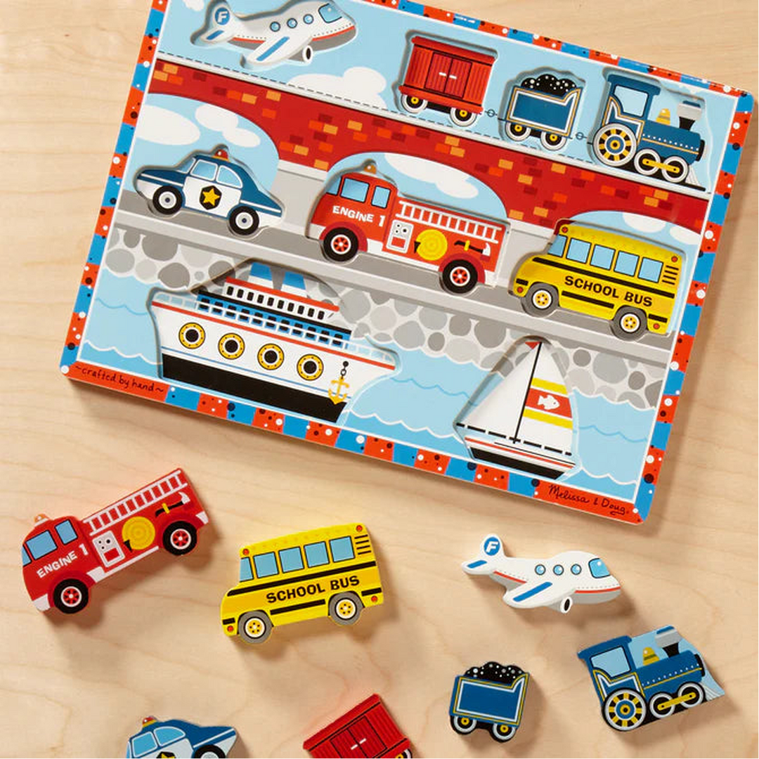 Melissa &amp; Doug Chunky Puzzle Vehicles