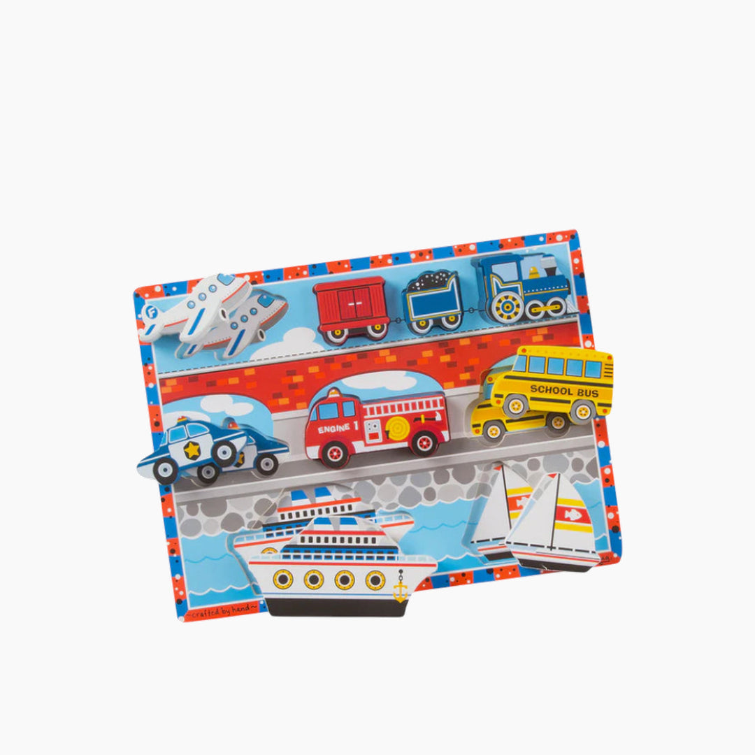 Melissa &amp; Doug Chunky Puzzle Vehicles