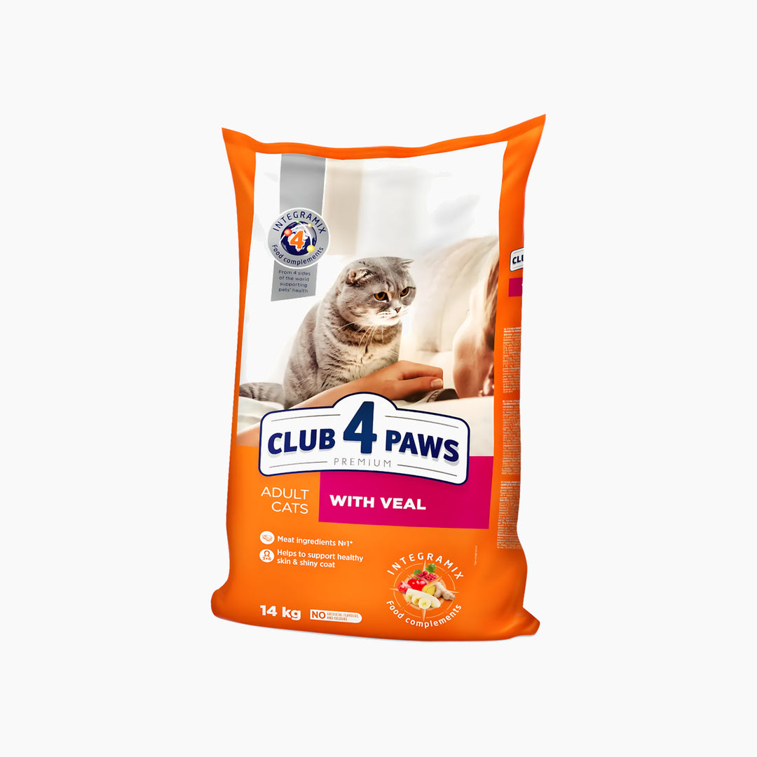 Club4Paws Cl Dry Food Adult Cat 14kg