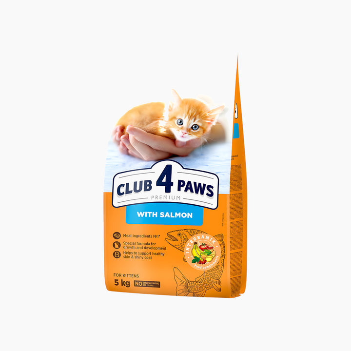 Club4Paws Cl Kitten Salmon Dry
