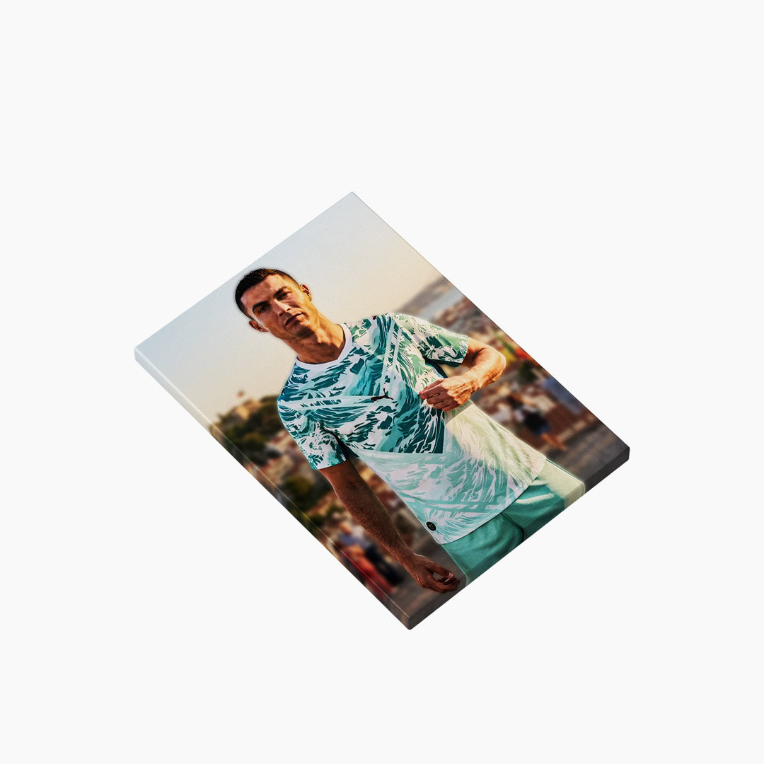 Cr7 A4 printed canvas 20x30cm World Cup football art