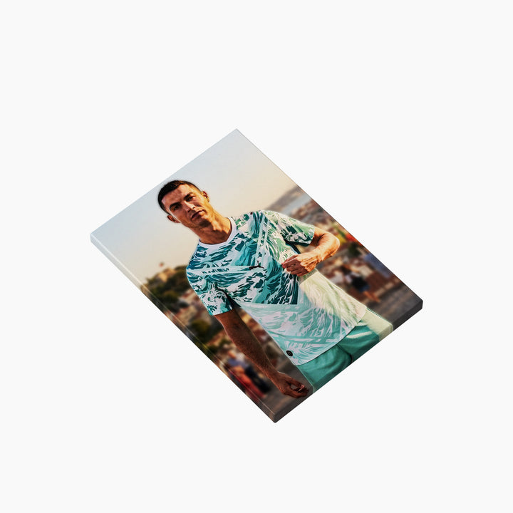 Cr7 A4 printed canvas 20x30cm World Cup football art