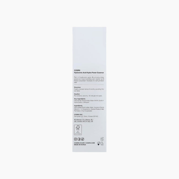 Cosrx Hyaluronic ACID Hydra Power Essence 100ML