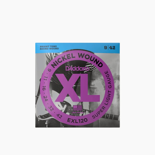 D'Addario EXL Electric Guitar Strings Light Gauge