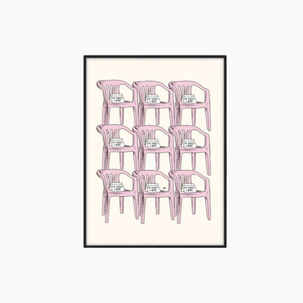 امنح نفسك استراحة لوحة للفنانة عبير عنبتاوي