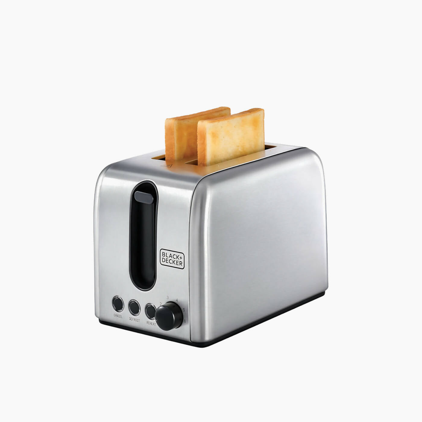 Black + Decker 2 SLICE STAINLESS STEEL TOASTER