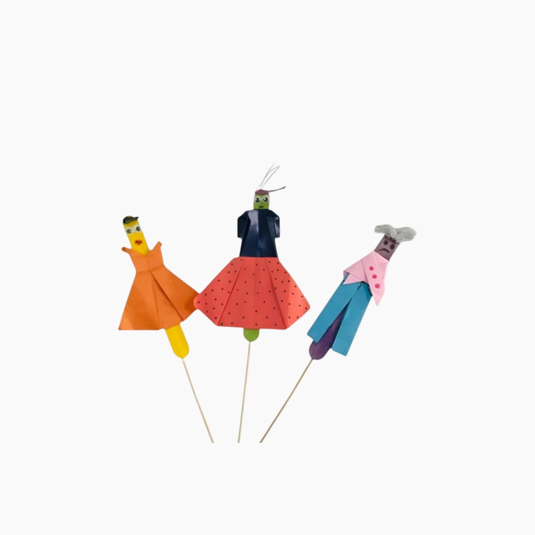 Waragami Origami Fashion Theme Kit - HUNA