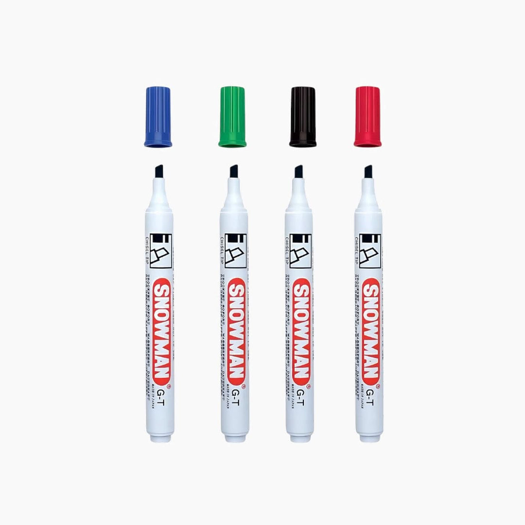 Snowman GT4 Permanent Markers - HUNA