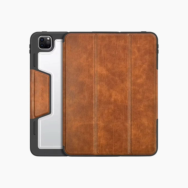 Puloka Leather iPad Magnetic Case
