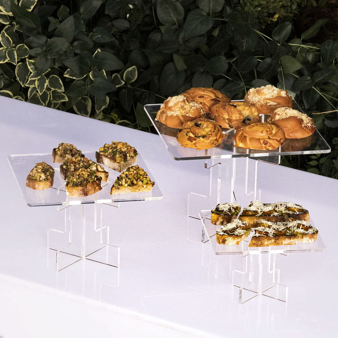 Square Food Risers