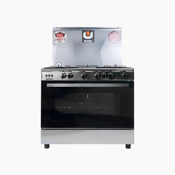 بوتاجاز غاز من الستانلس ستيل 90 سم