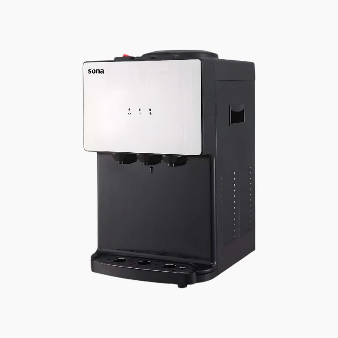 Sona Black Button Water Dispenser - HUNA