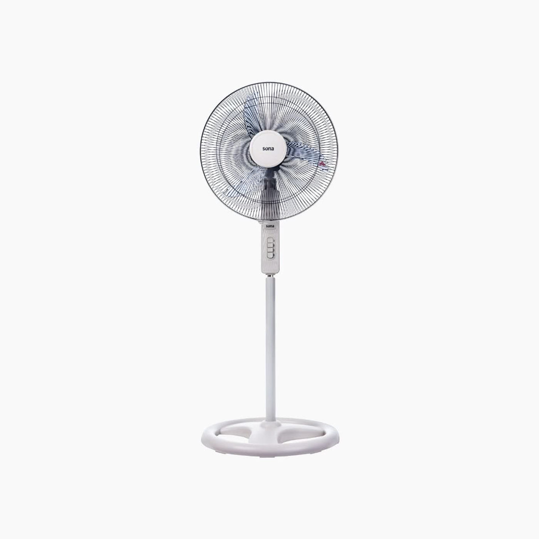 Sona Ivory Long Stand Fan