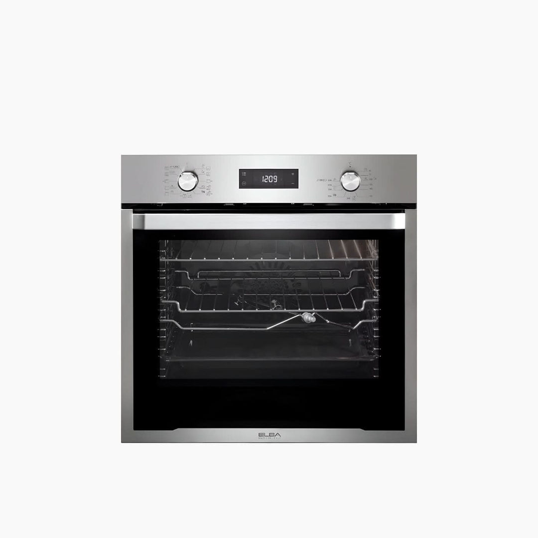 Elba Black Glass Electric Oven - HUNA
