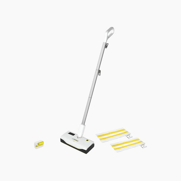 Upright Steam Cleaner White Self Standing 1300 W