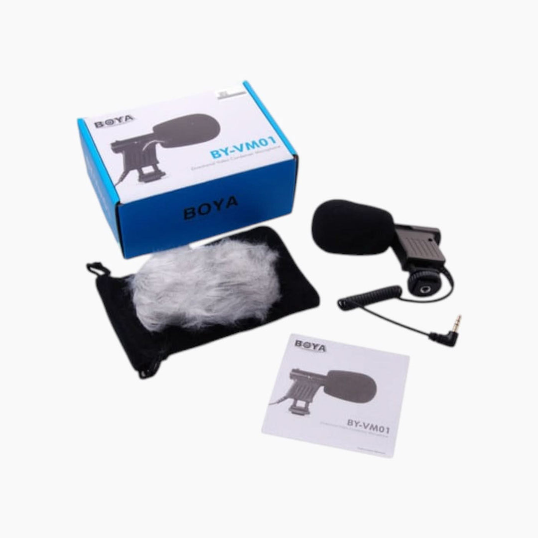 Boya BY-VM01 unidirectional condenser microphone
