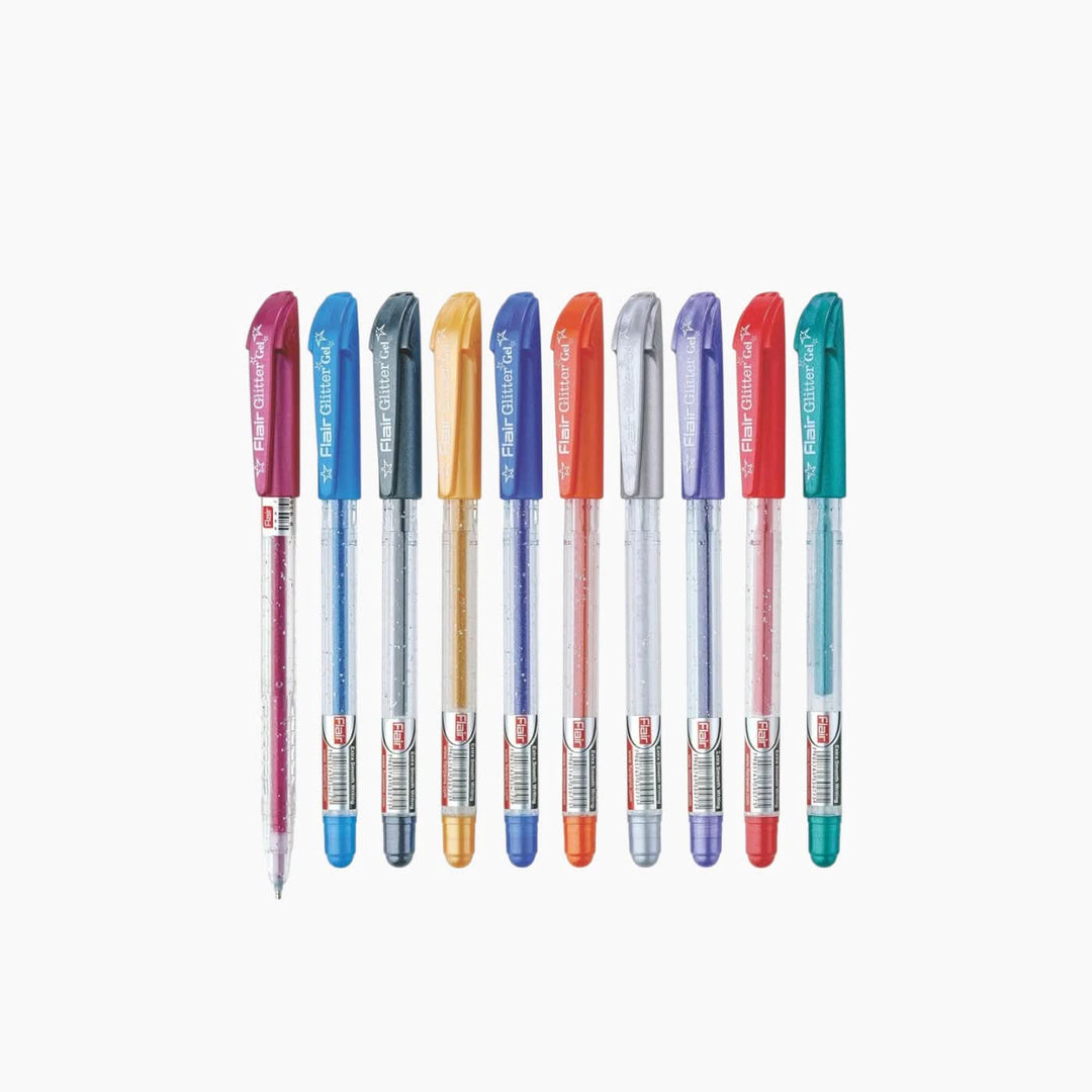 Flair XtraSparkle Gel Pens - HUNA