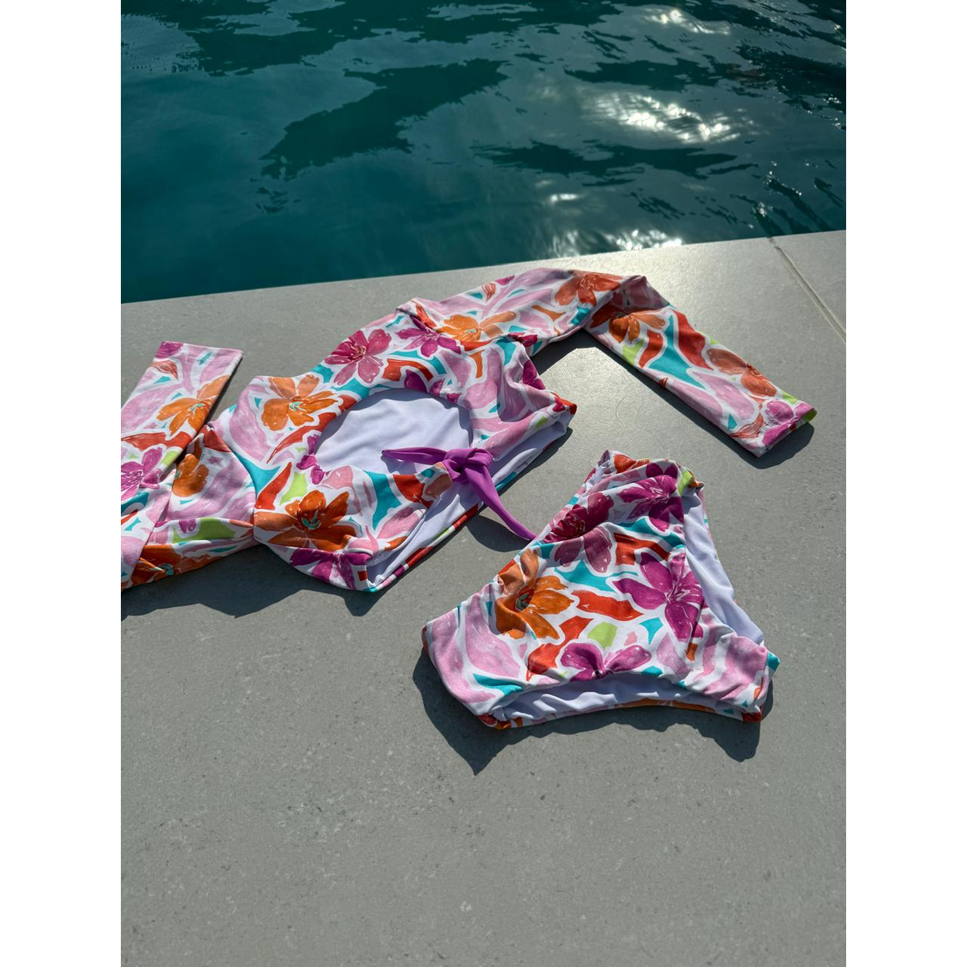 Sandy Toes Floral Swimsuit Sandy Toes Floral Swimsuit