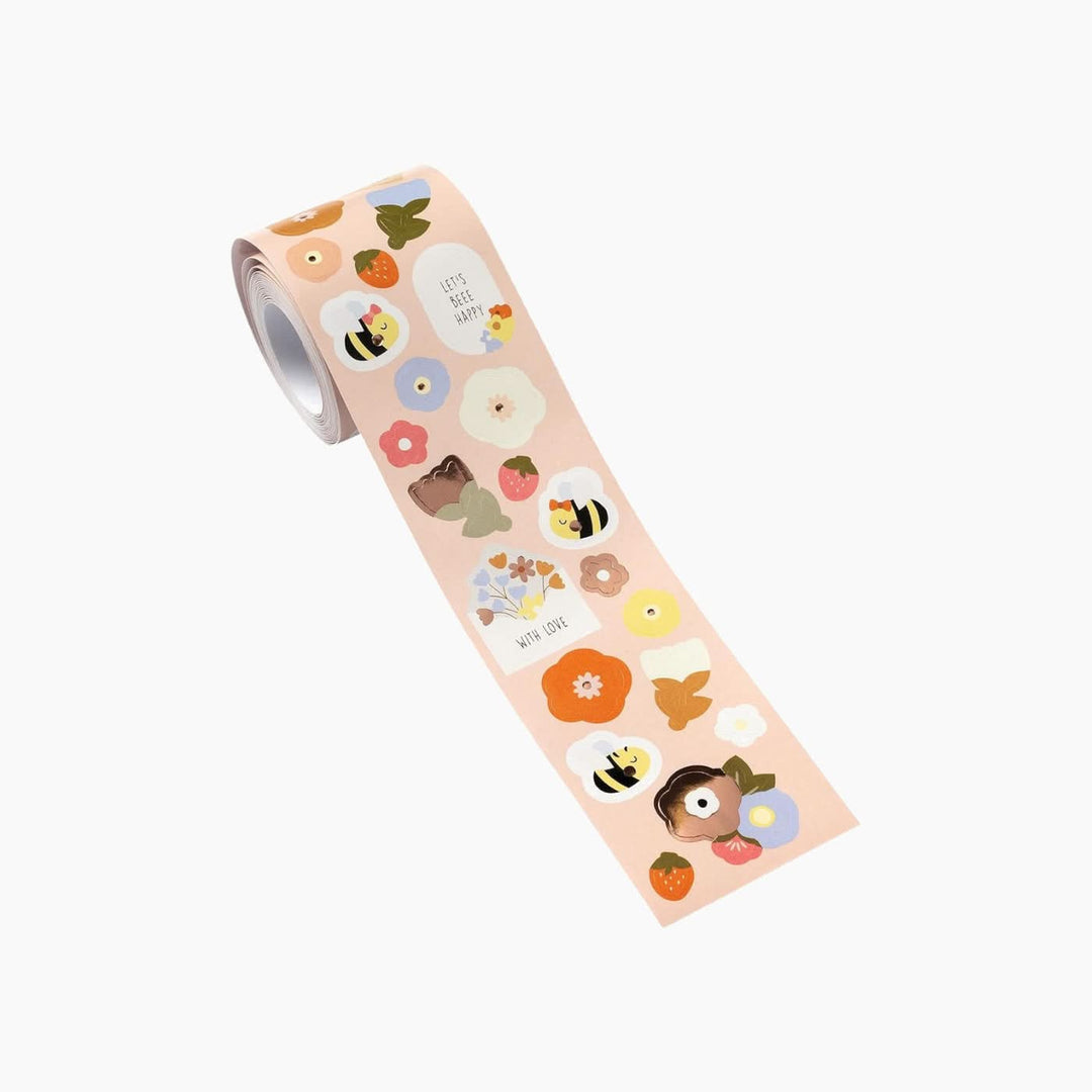 Folia sticker roll with Mermaids theme