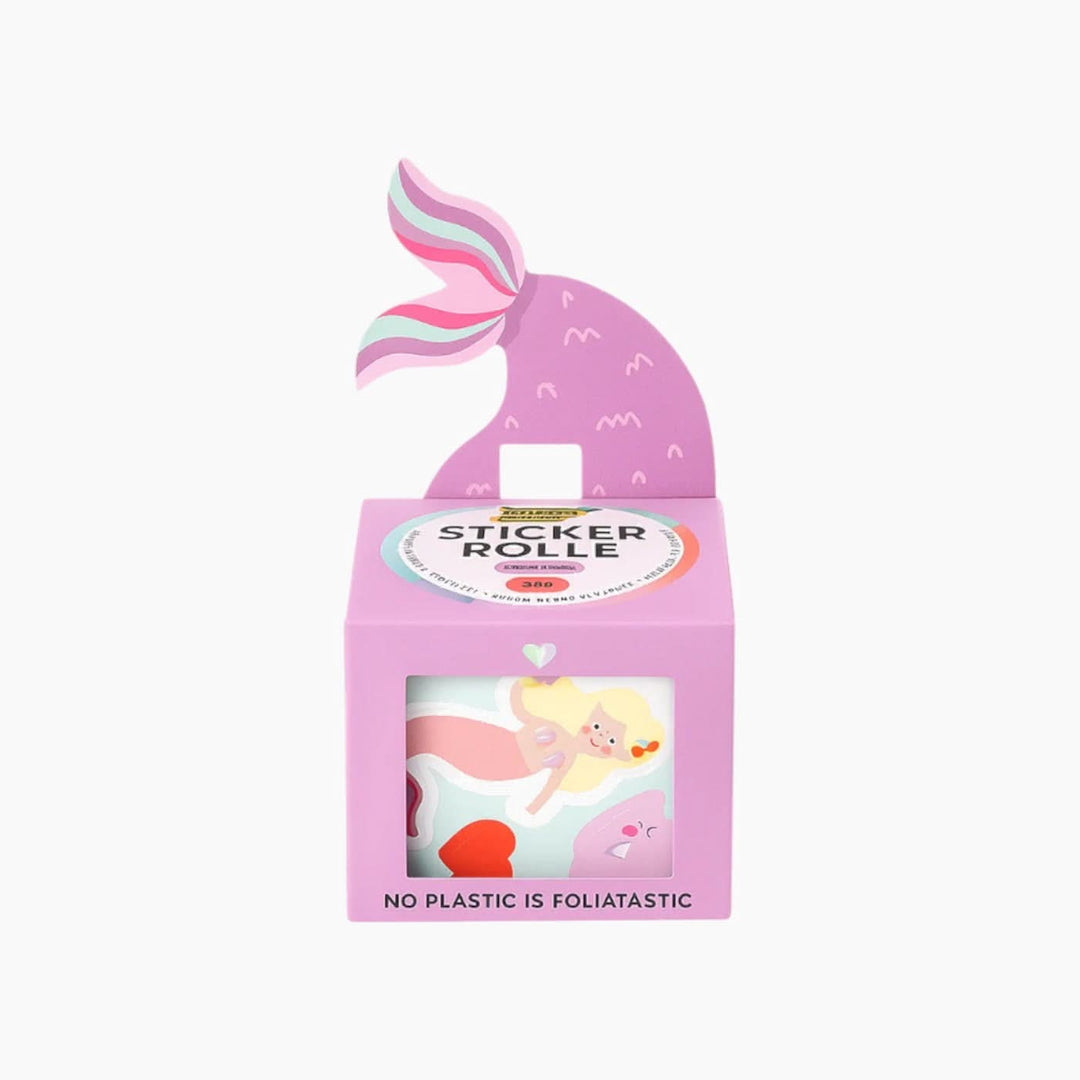 Folia sticker roll with Flowers &amp; Bees theme
