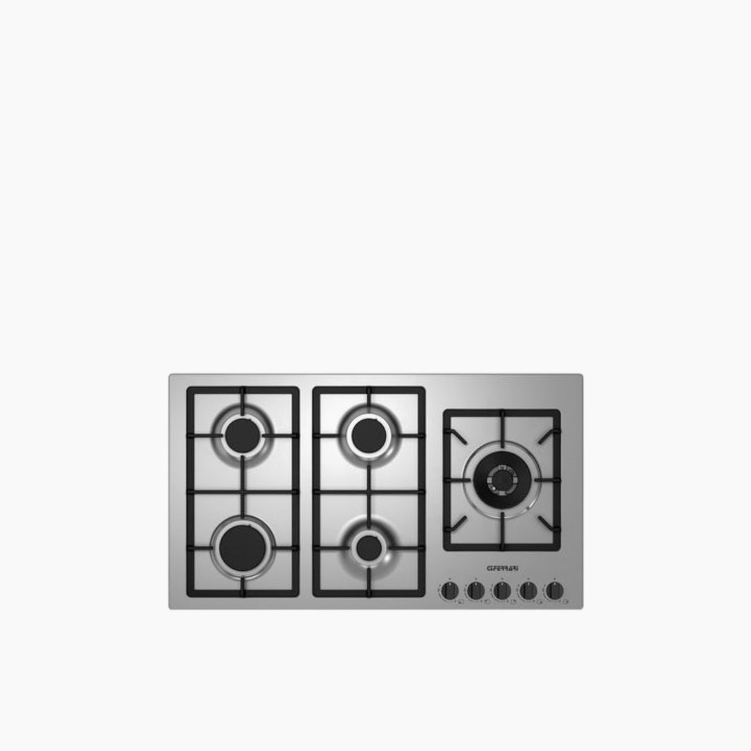 G3 FERRARI 90cm Hob 5 Burners Steel