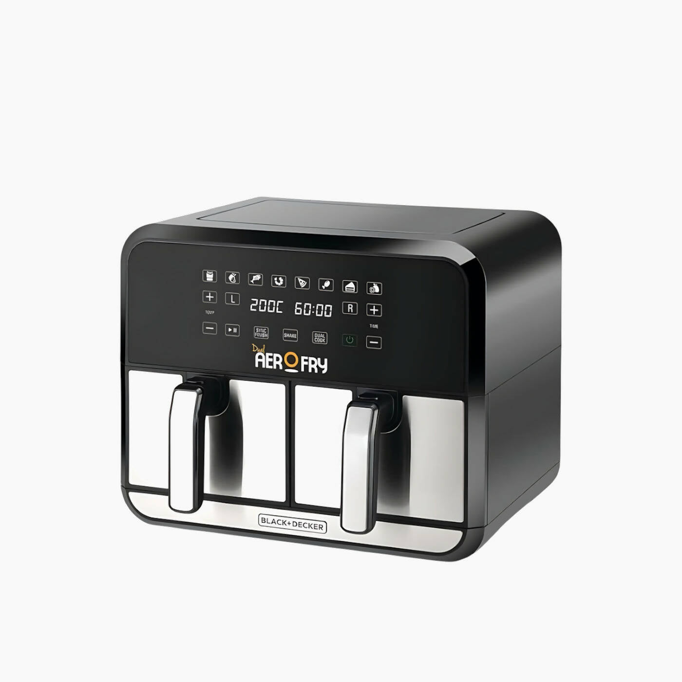 Black + Decker DUAL ZONE AIR FRYER 1700W