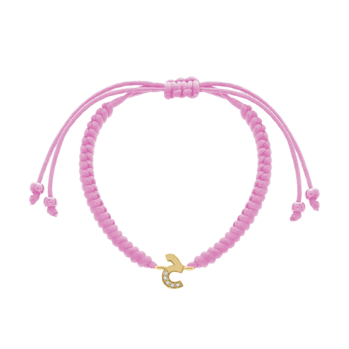 Baby Chic Fine Jewelry Arabic Initial Letter Bracelet - HUNA