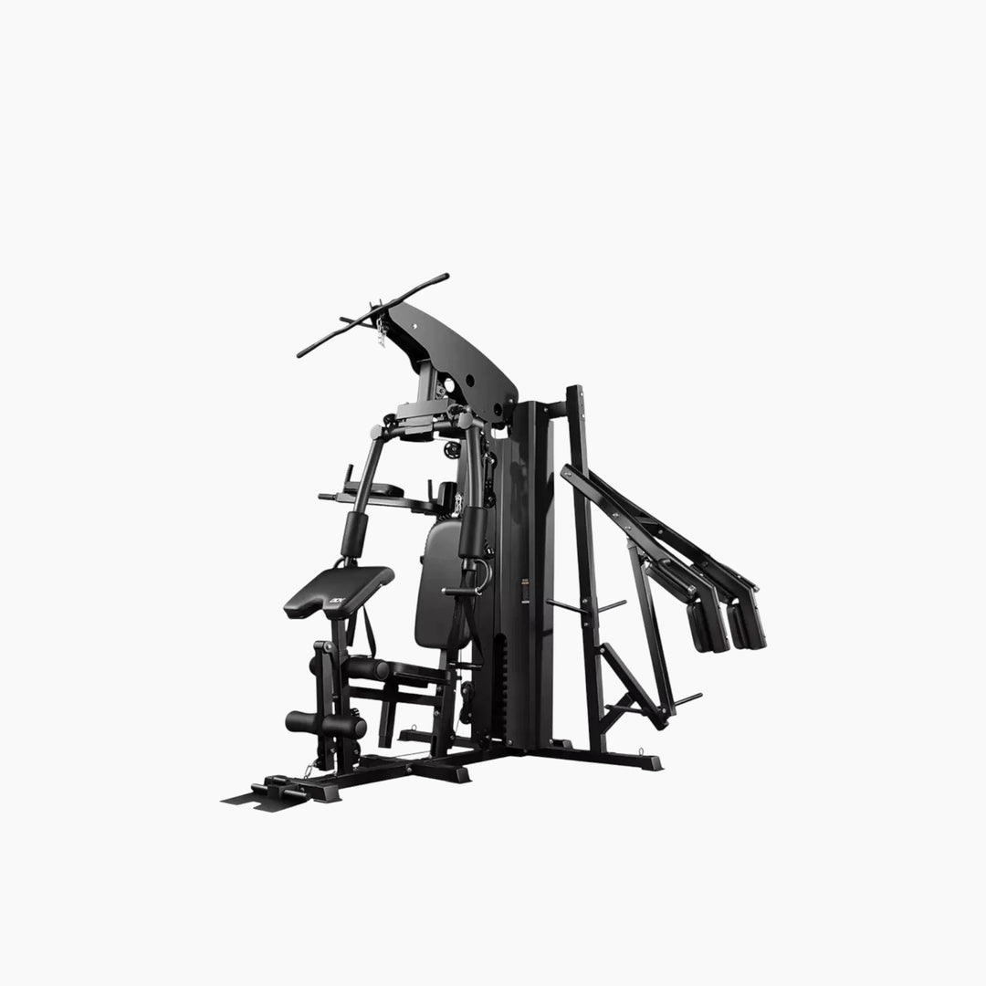home gym multi station with weight stack