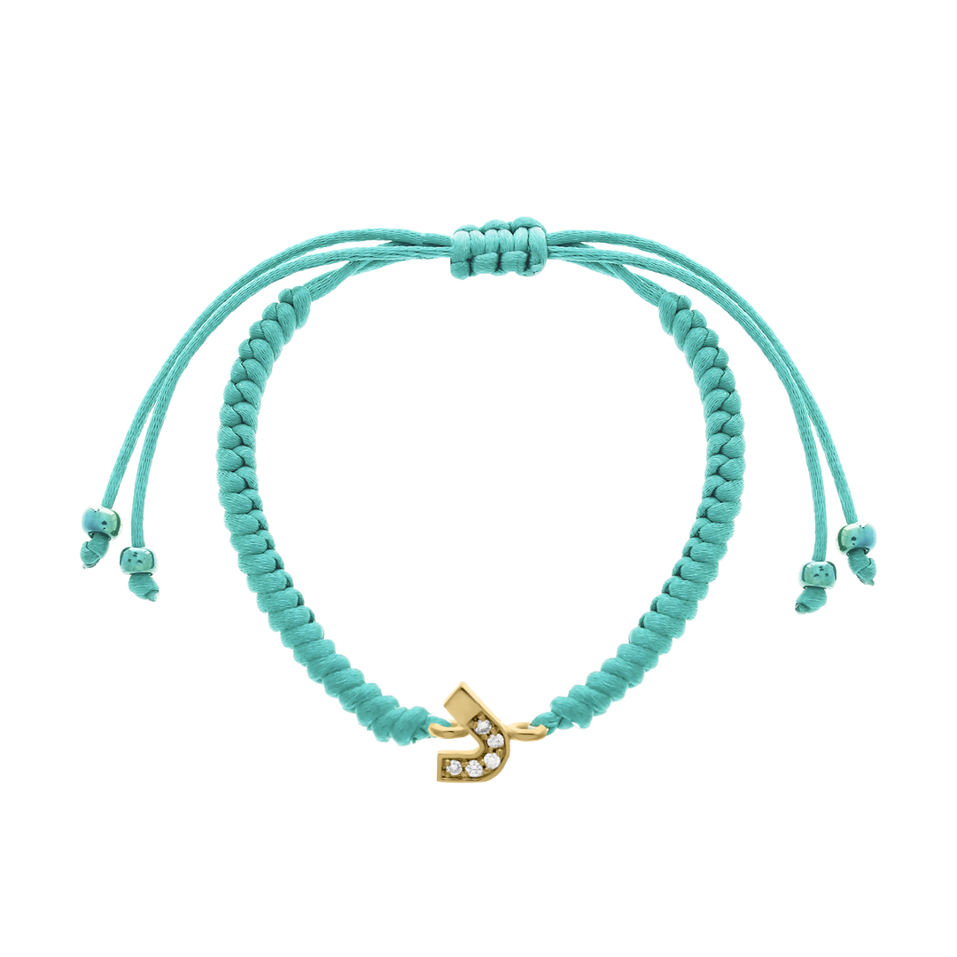 Baby Chic Fine Jewelry Arabic Initial Letter Bracelet - HUNA