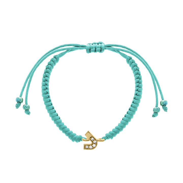 Baby Chic Fine Jewelry Arabic Initial Letter Bracelet - HUNA