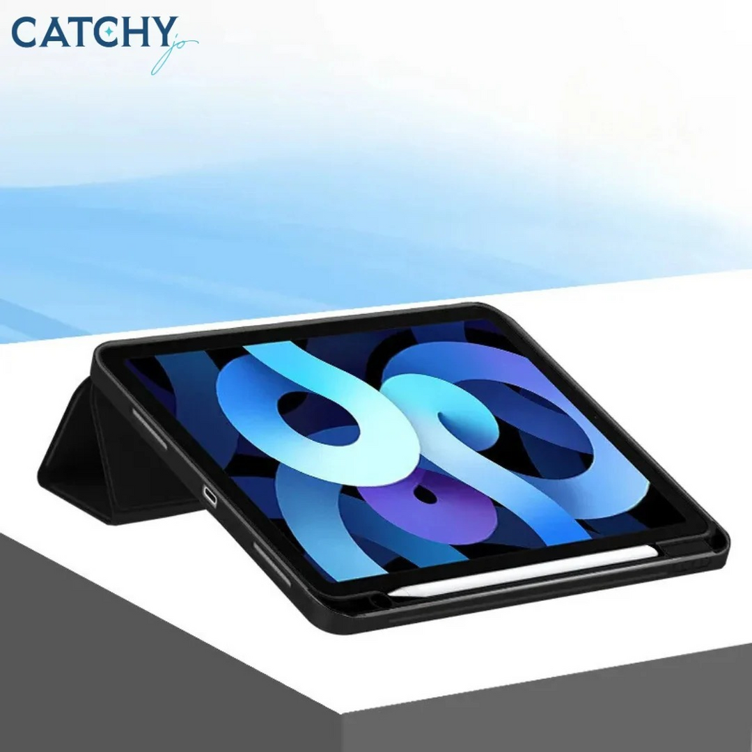 iPad Magnetic Trifold With Pen Slot Smart Case