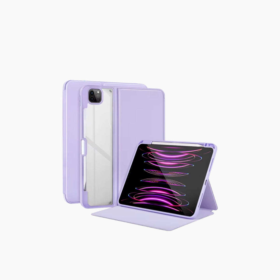 iPad Factory Magnetic PU Leather With Stand&amp; Pencil Holder Case