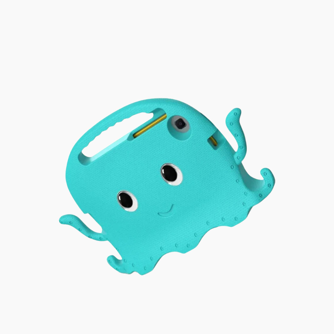iPad Octopus Design Anti Drop Back With Stand Children Case