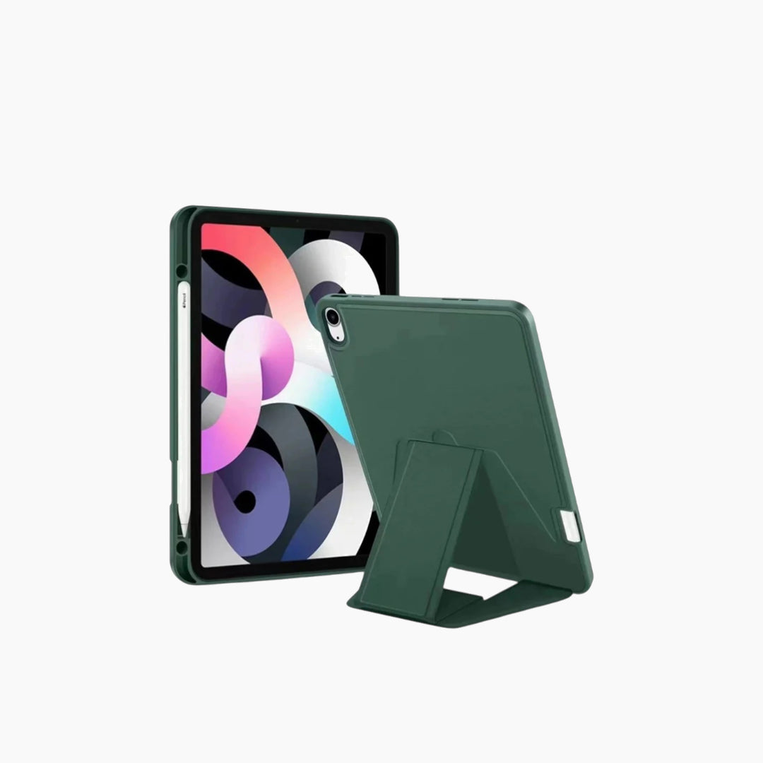 iPad PU Leather Case With Pen Slot &amp; Holder Protector