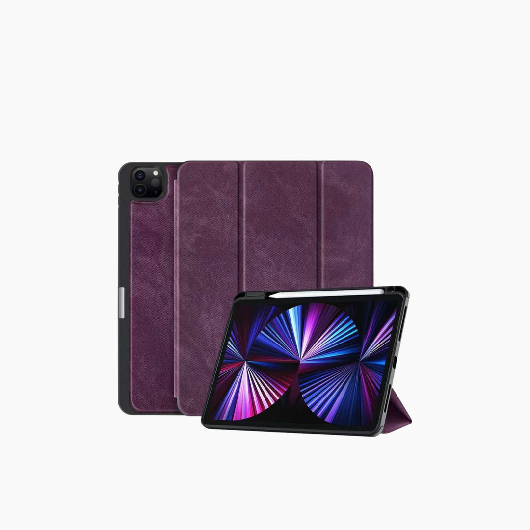 iPad Woven Leather Case
