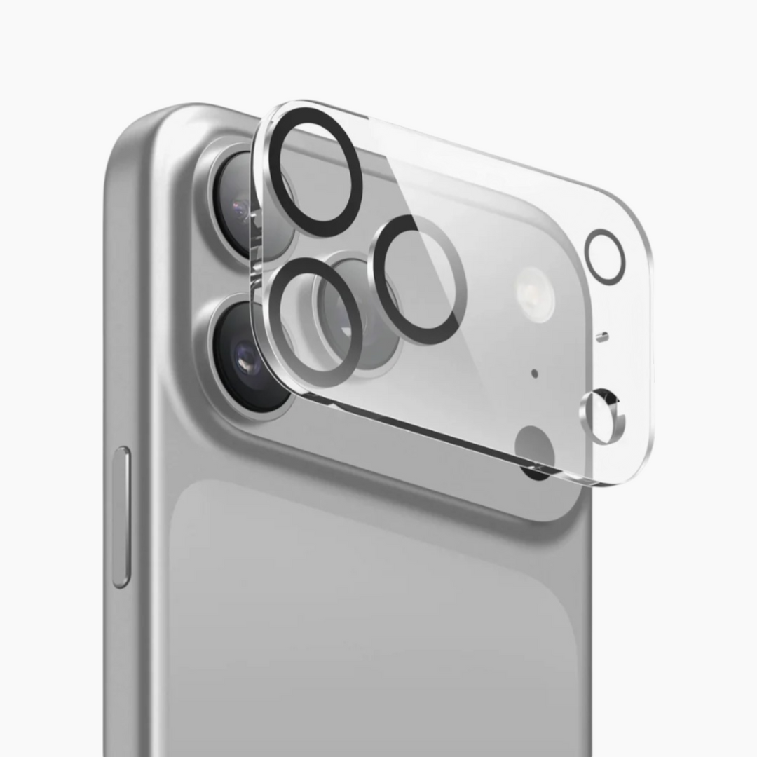 iPhone 17 Series clear tempered-glass camera protector