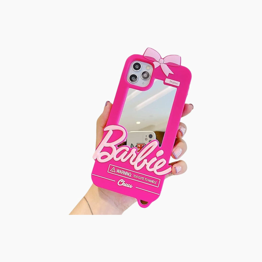 Catchy Jo iPhone Barbie Mirror Case