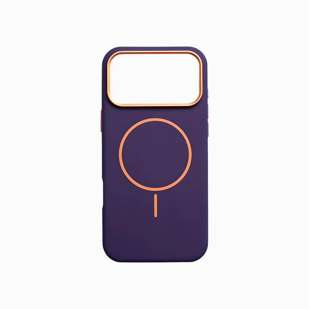 Catchy iPhone Clear Gradient Magnetic Case
