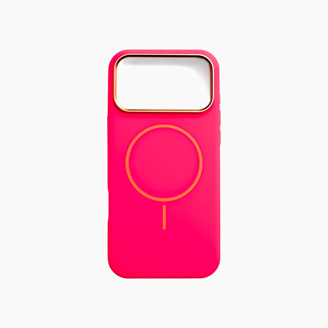 Catchy iPhone Clear Gradient Magnetic Case