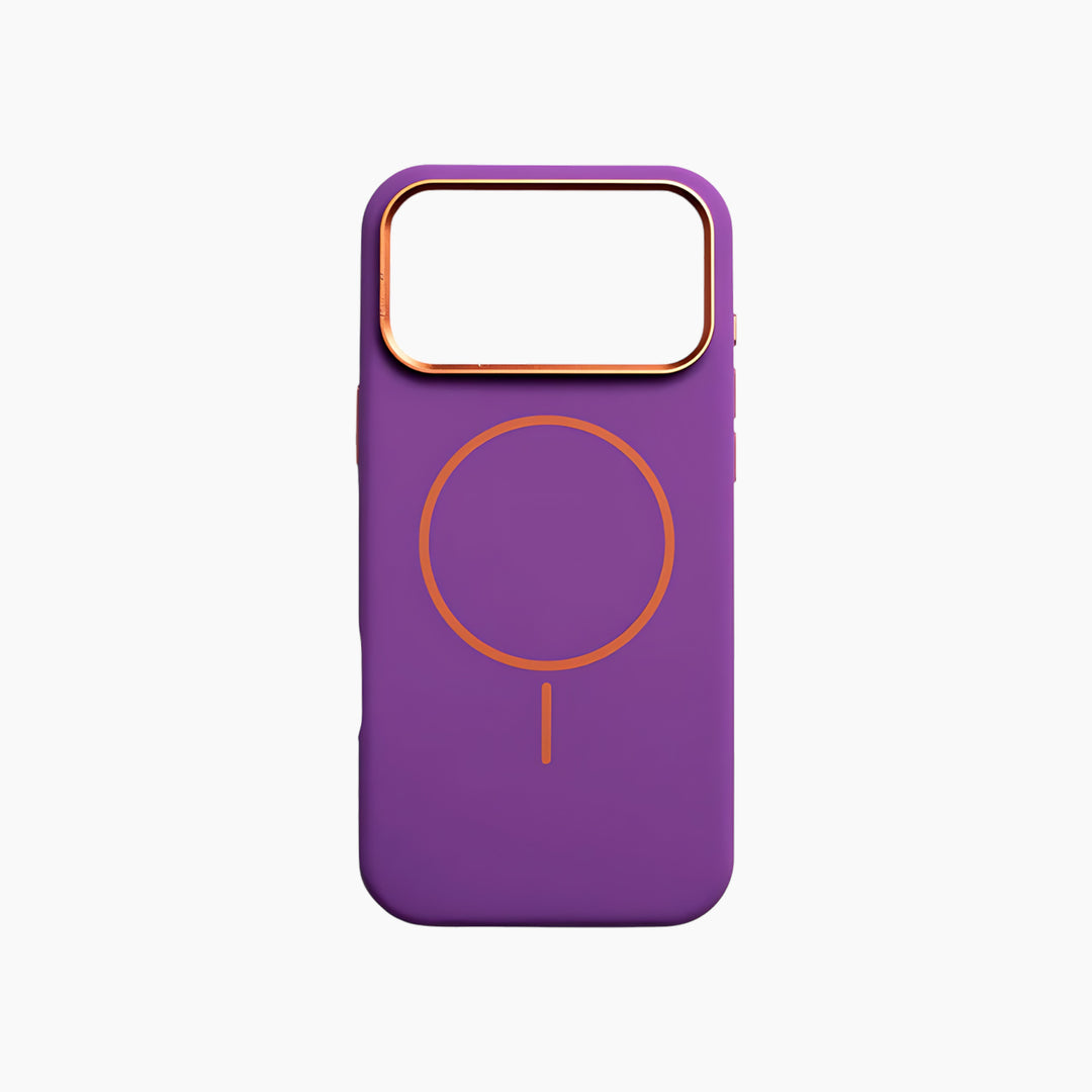 Catchy iPhone Clear Gradient Magnetic Case
