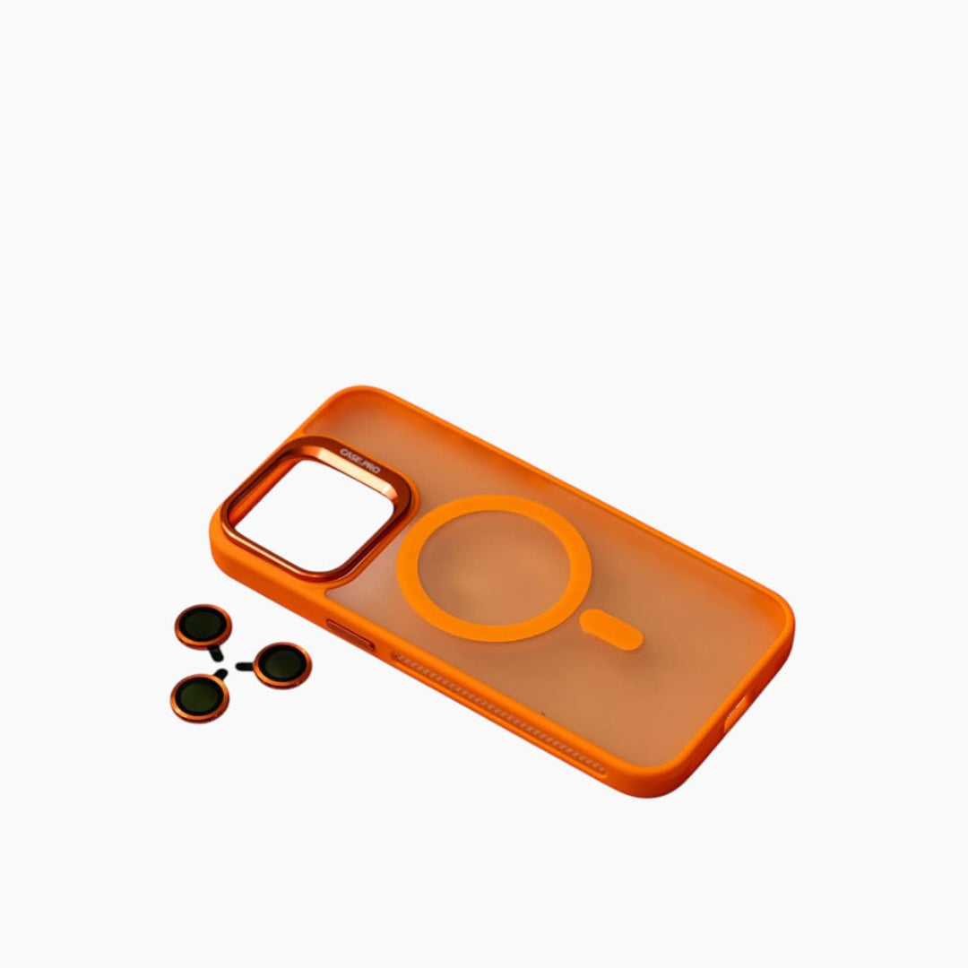 Catchy Jo iPhone Folding Camera Frame Clear Case
