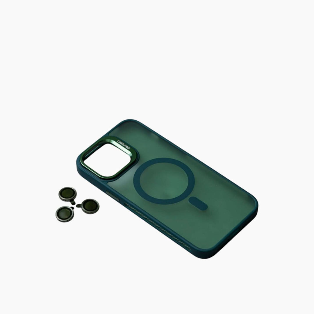 Catchy Jo iPhone Folding Camera Frame Clear Case